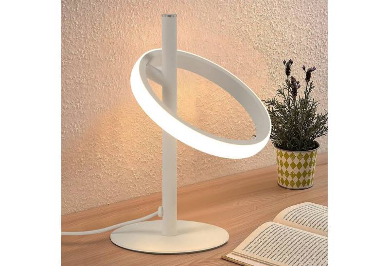 Nettlife LED Nachttischlampe LED Tischleuchte Schwarz Drehringe runde Form, Touch, LED fest integriert, Warmweiß, Schlafzimmer Wohnzimmer Kinderzimmer Büro Nettlife LED Nachttischlampe LED Tischleuchte Schwarz Drehringe runde Form, Touch, LED fest integriert, Warmweiß, Schlafzimmer Wohnzimmer Kinderzimmer Büro von Nettlife