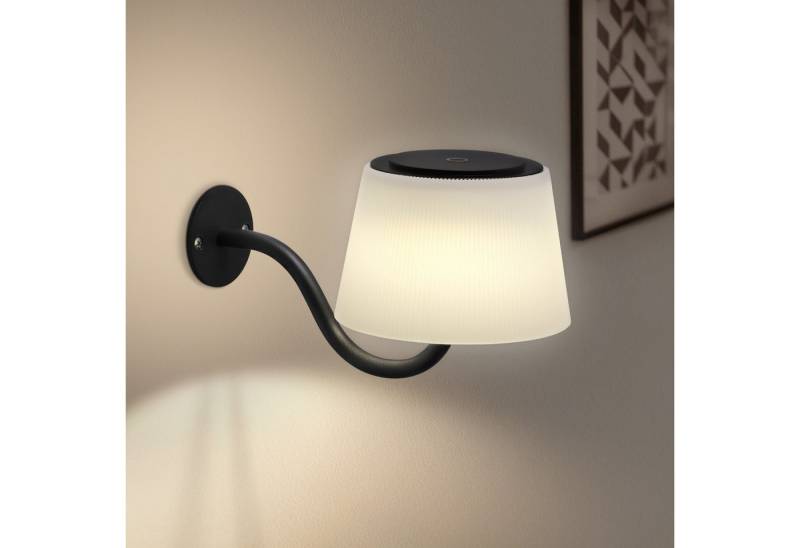 Nettlife LED Wandleuchte LED Wandleuchte Kabellose Schwarz Dimmbar, Dimmbar, LED fest integriert, für Flur Schlafzimmer Wohnzimmer Treppe Nettlife LED Wandleuchte LED Wandleuchte Kabellose Schwarz Dimmbar, Dimmbar, LED fest integriert, für Flur Schlafzimmer Wohnzimmer Treppe von Nettlife