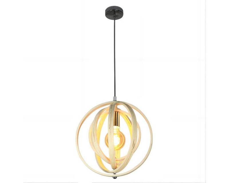 Nettlife Kronleuchter Weiß Holz Pendellampe Vinatge E27 Landhausstil, Höhenverstellbar, LED fest integriert, Esszimmer Bar Restaurant von Nettlife