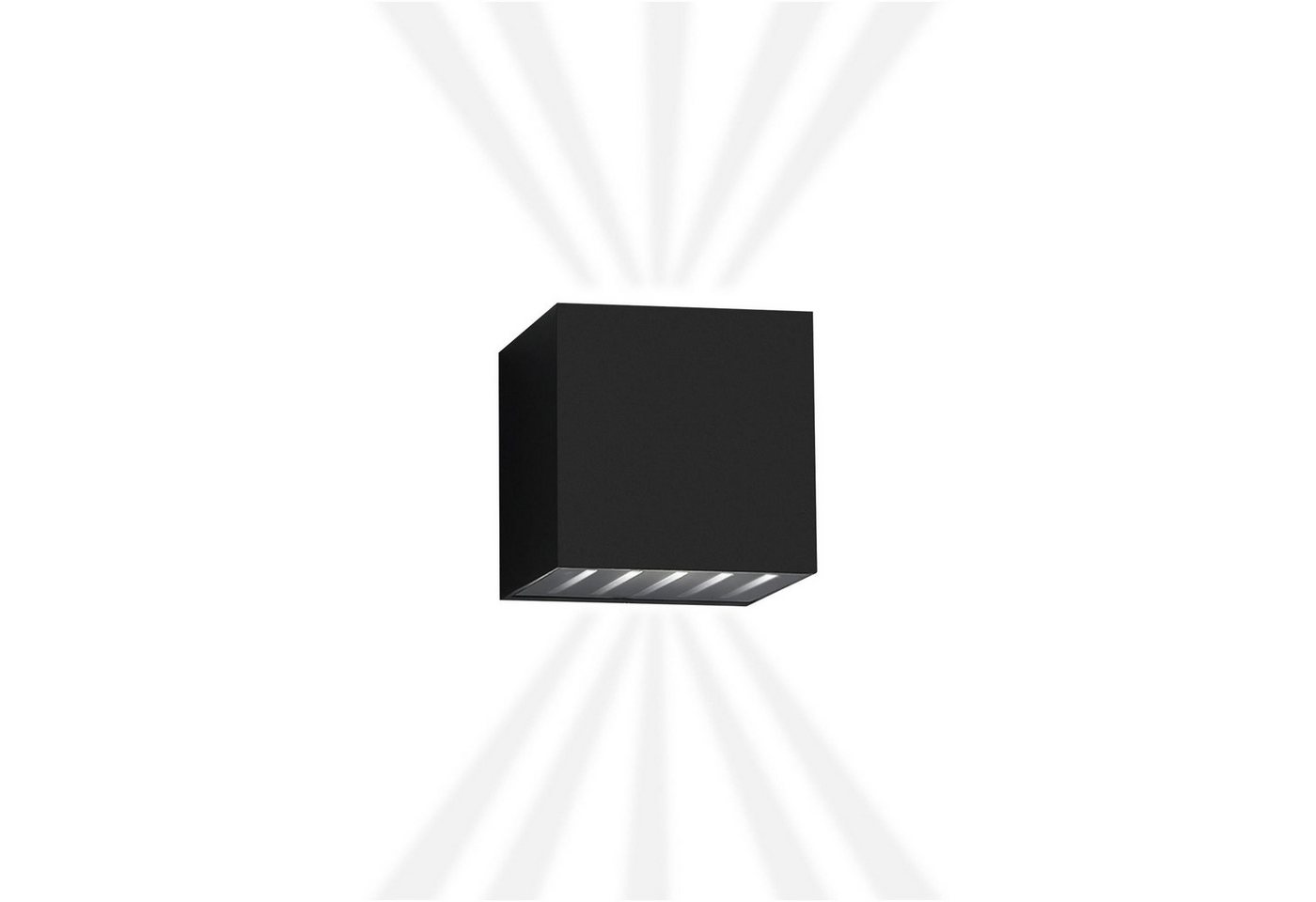 Nettlife LED Wandleuchte 2er Set Außen Wandlampe Schwarz Außenlampe 6000K Up Down 10W, IP65 Wasserdicht, LED fest integriert, Kaltweiß, für Treppenhaus Flur Balkon Badezimmer Nettlife LED Wandleuchte 2er Set Außen Wandlampe Schwarz Außenlampe 6000K Up Down 10W, IP65 Wasserdicht, LED fest integriert, Kaltweiß, für Treppenhaus Flur Balkon Badezimmer von Nettlife