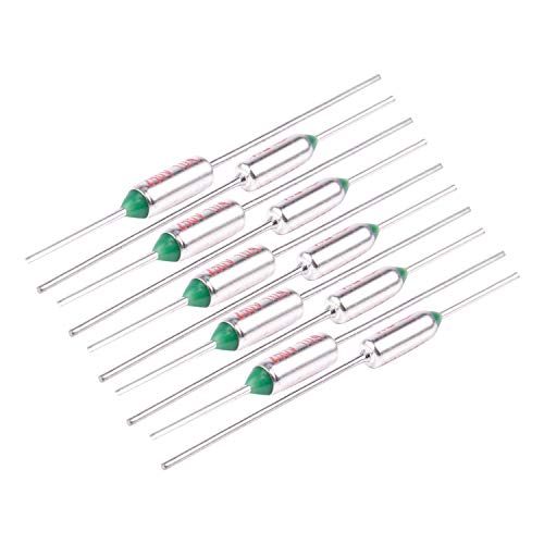 Nettoppo 10 Stueck 250V 10A TF 120 Grad Celsius Abgeschnittene Temperatur Thermische Sicherungen von Nettoppo