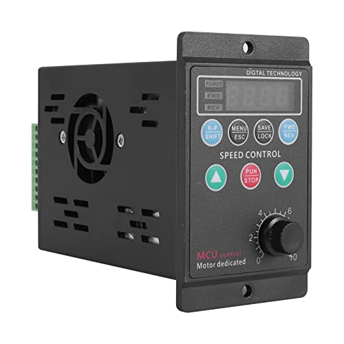 Nettoppo 220V 750W Einphasen Eingang 3-Phasen Ausgang Motortreiber Frequenz Umrichter mit Vierstelliger Digitaler RöHren Anzeige von Nettoppo