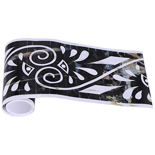 Nettoppo 3D Marmor Selbst Klebende Griechische Muster Wand Boden Grenze Fliesen Aufkleber KüChe Bad Becken Baseboard Wand Aufkleber 2M Nettoppo 3D Marmor Selbst Klebende Griechische Muster Wand Boden Grenze Fliesen Aufkleber KüChe Bad Becken Baseboard Wand Aufkleber 2M von Nettoppo
