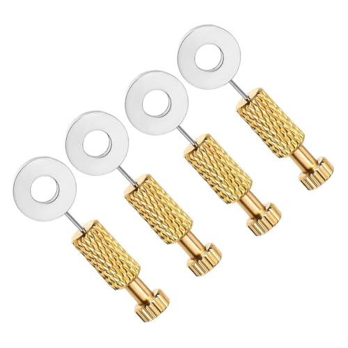 Nettoppo 4 Stück Leder-Nahtpositionierungsnadel, Ledernadeln zum Handnähen, Handgefertigte DIY-Lederpositionierungsnadeln, Einfache Installation von Nettoppo