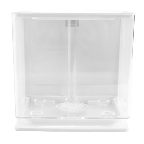 Nettoppo Aquarium Aquarium Aquarium Einfach zu Wechselnde Wasser Acryl Kunststoff Selbst Reinigende Kleine Aquarium () von Nettoppo