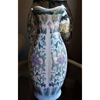 Vintage Vauxhall Vase Handbemalt von Netty805