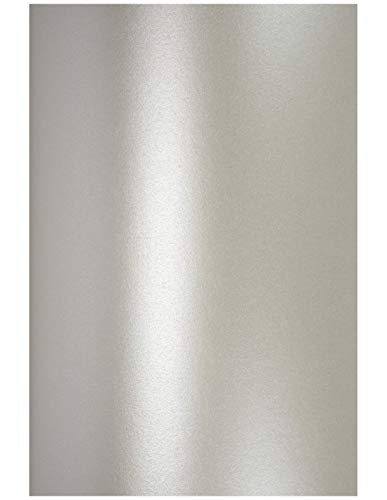 Netuno 100x Bastelkarton Perlmutt Silber DIN A4 21 x 29,7 cm 250g Aster Metallic Silver Perlmuttkarton farbig metallic glänzend Feinkarton schimmernd für Einladungskarten basteln Netuno 100x Bastelkarton Perlmutt Silber DIN A4 21 x 29,7 cm 250g Aster Metallic Silver Perlmuttkarton farbig metallic glänzend Feinkarton schimmernd für Einladungskarten basteln von Netuno