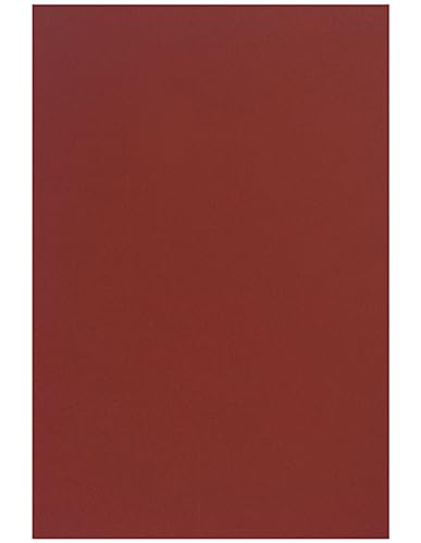 Netuno 10 Blatt Naturkarton Bordeaux DIN A4 210x 297 mm 250g Crush Cherry Feinpapier Vintage Retro Bastelkarton A4 Dunkelrot besonderes Papier zum bedrucken Papierkarten Natur für Einladungen von Netuno