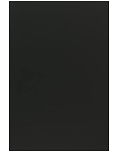 Netuno 100x Tonkarton Schwarz DIN A4 210× 297 mm 210g Sirio Color Nero Feinkarton Kreativ-Karton farbig Bastel-Bogen Naturkarton für DIY Projekte Visitenkarten Basteln von Netuno