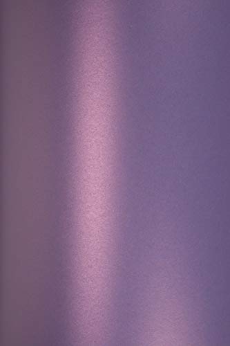 Netuno 10x Perlmutt-Hell-Violett Bastelkarton DIN A5 210 x 148 mm 250g Majestic Satin Violet Effektkarton glänzend Feinkarton mit Perlglanz Finish für Weihnachten Valentinstag Jubiläum Netuno 10x Perlmutt-Hell-Violett Bastelkarton DIN A5 210 x 148 mm 250g Majestic Satin Violet Effektkarton glänzend Feinkarton mit Perlglanz Finish für Weihnachten Valentinstag Jubiläum von Netuno