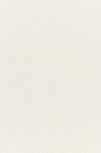 Netuno 10x Strukturkarton Ecru DIN A4 21 x 29,7 cm 250g Tintoretto Neve Bastelkarton strukturiert Naturkarton beidseitig bedruckbar Papier mit Struktur für Einladungen Menükarten von Netuno