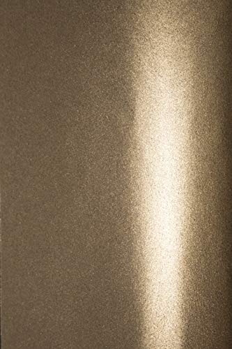 Netuno 20x Bastelkarton Perlmutt Braun DIN A4 21 x 29,7 cm 250g Aster Metallic Club Gold Perl Glanz Karton metallisch glänzend Perlmuttglanz Papier zum Basteln Dekorieren Dekorpapier Schimmer Netuno 20x Bastelkarton Perlmutt Braun DIN A4 21 x 29,7 cm 250g Aster Metallic Club Gold Perl Glanz Karton metallisch glänzend Perlmuttglanz Papier zum Basteln Dekorieren Dekorpapier Schimmer von Netuno