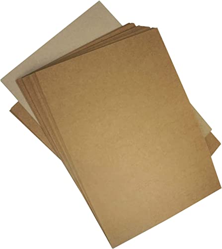 Netuno 20x Kraftpapier Sand-Braun DIN A4 210x 297mm 100g Natur-Papier Recycled Natur-braun ökologisch recyceltes Ökopapier Kraft braunes Bastelpapier Kraftpapier Karten braun bedruckbar A4 von Netuno