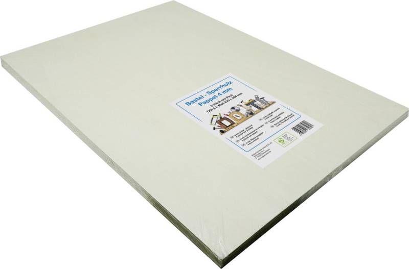 Neudeck Bastelnaturmaterial Bastelsperrholz Pappel DIN A2 59,4 x 42 cm, 4 mm Neudeck Bastelnaturmaterial Bastelsperrholz Pappel DIN A2 59,4 x 42 cm, 4 mm von Neudeck
