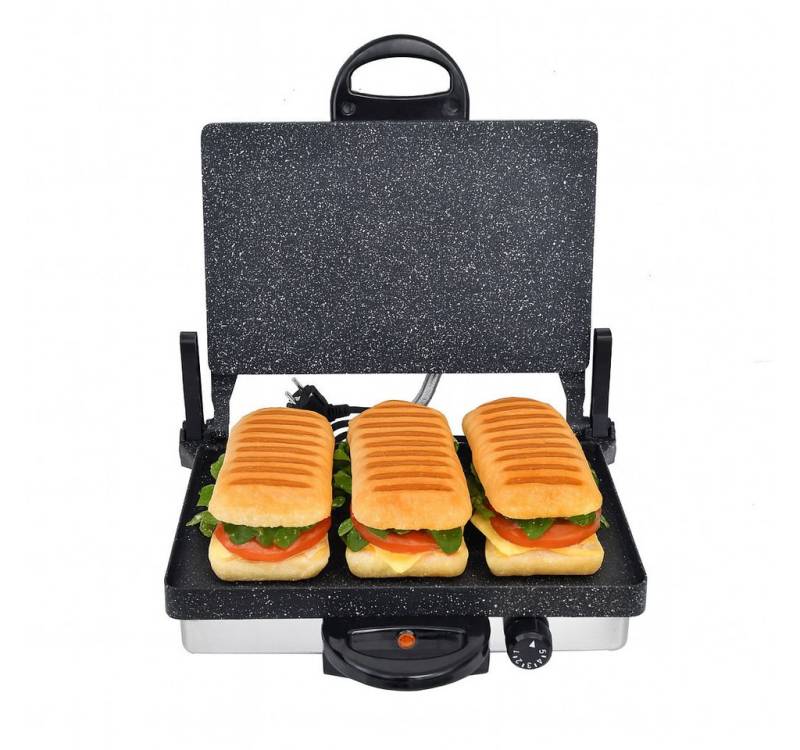 Neudorf Kontaktgrill Lahmacun Makinesi Elektrogrill Multigrill Antihaft, 2000 W von Neudorf