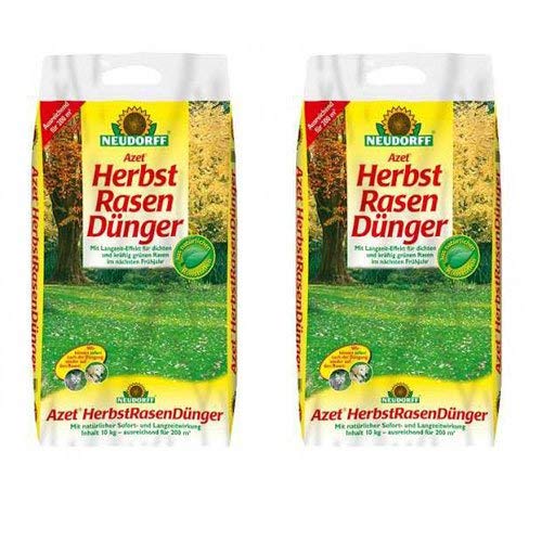 Neudorff Azet HerbstRasenDünger 40kg Vorteilspackung (2x20kg) von Neudorff