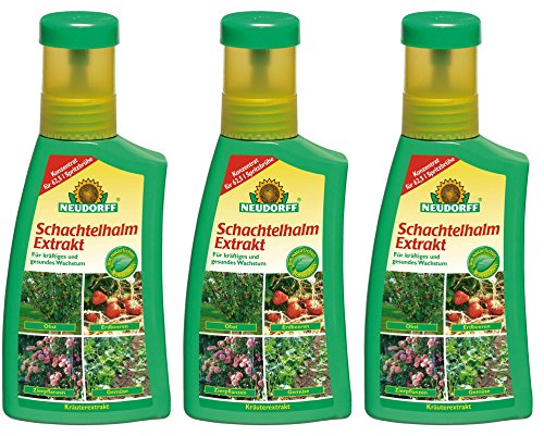 3 x 250 ml Neudorff Schachtelhalm Extrakt Pflanzenhilfsmittel von Neudorff