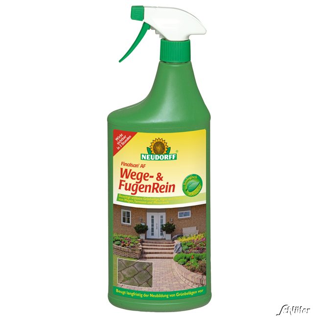Finalsan AF Wege- & FugenRein - 1 Liter Lieferform: Kunststoffflasche mit Sprühfunktion von Neudorff
