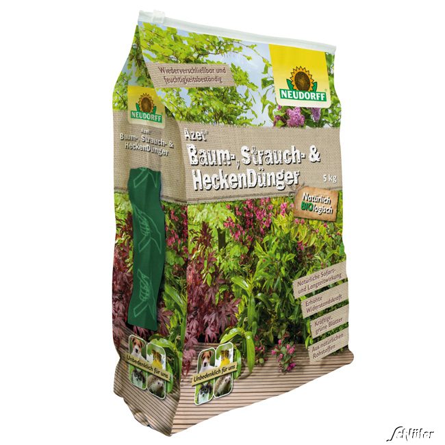 Neudorff Azet® Baum- Strauch- & Heckendünger - 5 kg Liefergröße: 5 kg von Neudorff