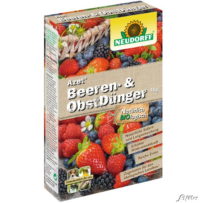 Neudorff Azet® Beerendünger Pappkarton, 2,5 kg Lieferform: Pappkarton von Neudorff