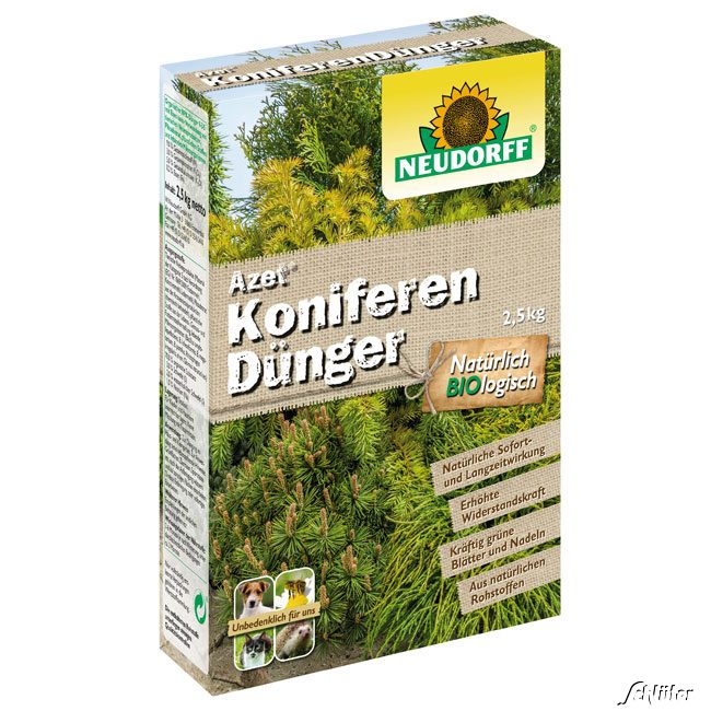 Neudorff Azet® Koniferen-Dünger - 2,5 kg Pappkarton Lieferform: Pappkarton von Neudorff