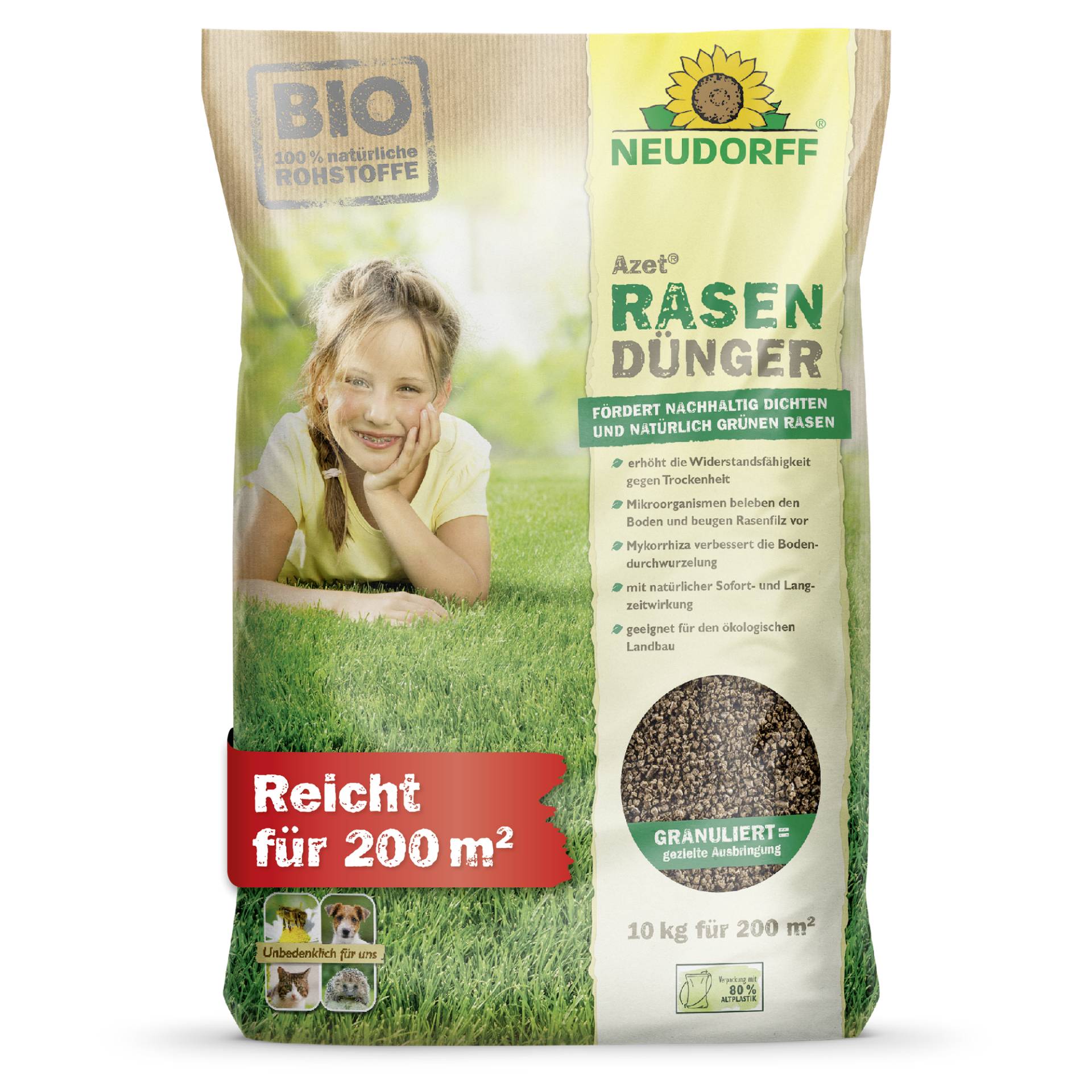 Neudorff Rasendünger 'Azet' 10 kg von Neudorff