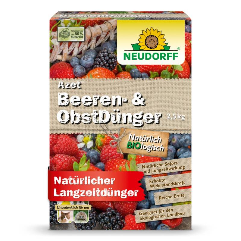 Neudorff Azet Beeren- und Obst-Dünger 2,5 kg von Neudorff