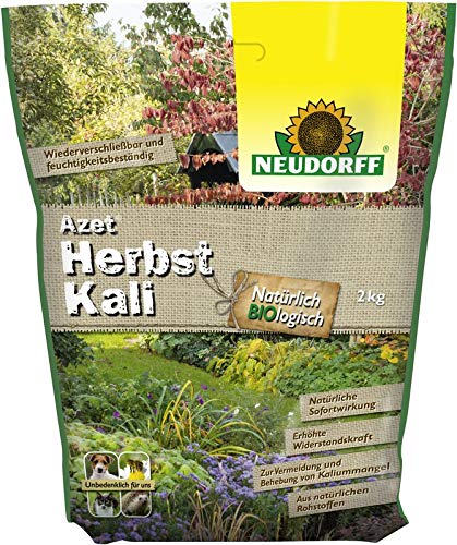 Neudorff Azet HerbstKali 2 kg - Kaliumdünger organisch für die Herbstdüngung von Müllers Grüner Garten Shop