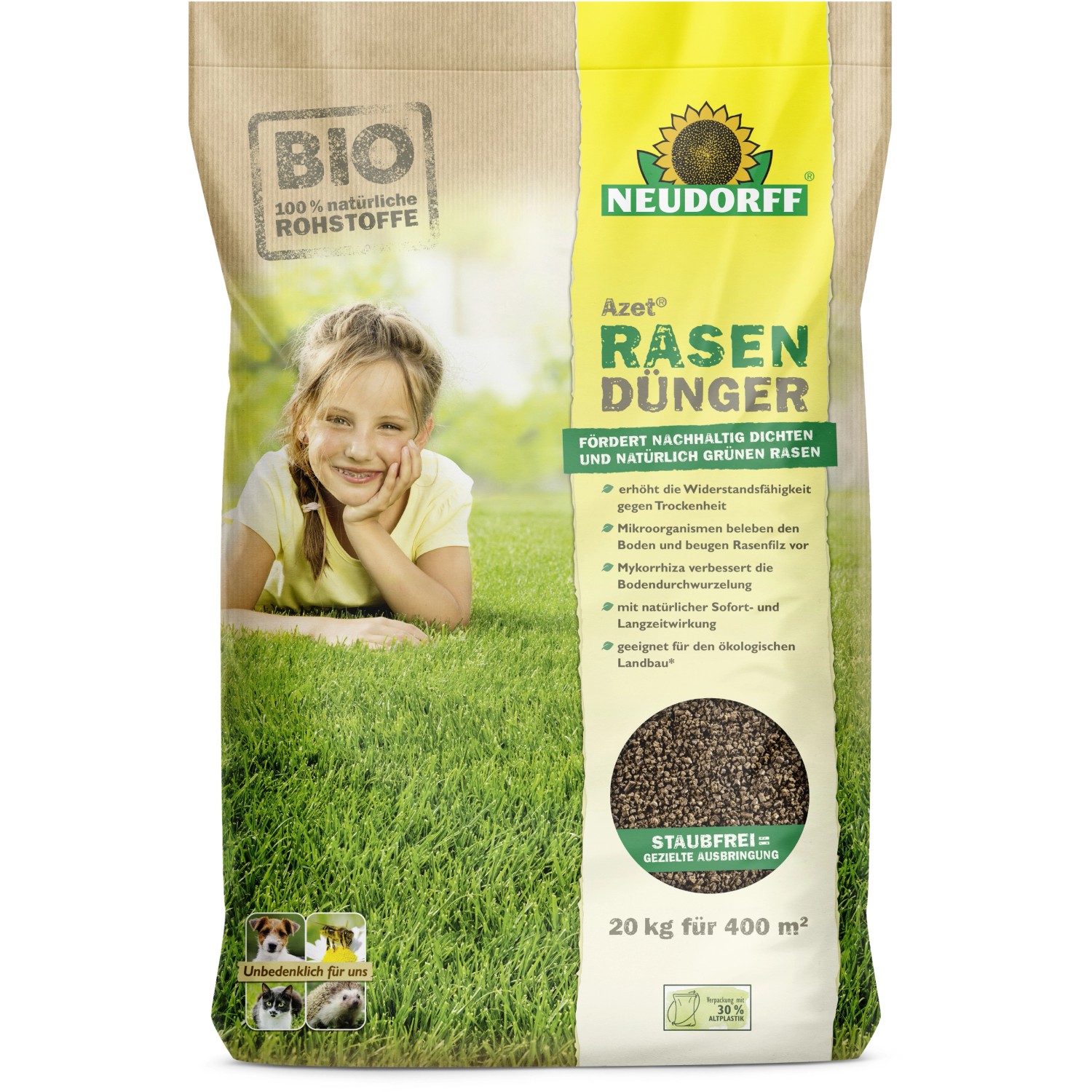 Neudorff Azet Rasen-Dünger 20 kg von Neudorff