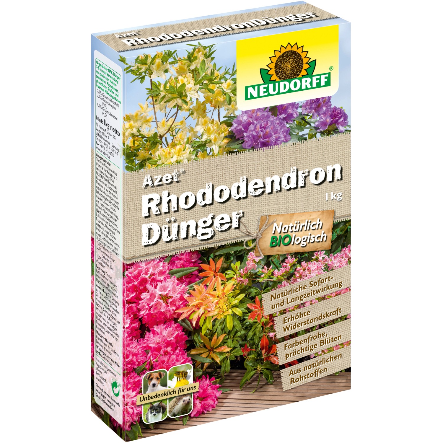 Neudorff Azet Rhododendron-Dünger 1 kg von Neudorff
