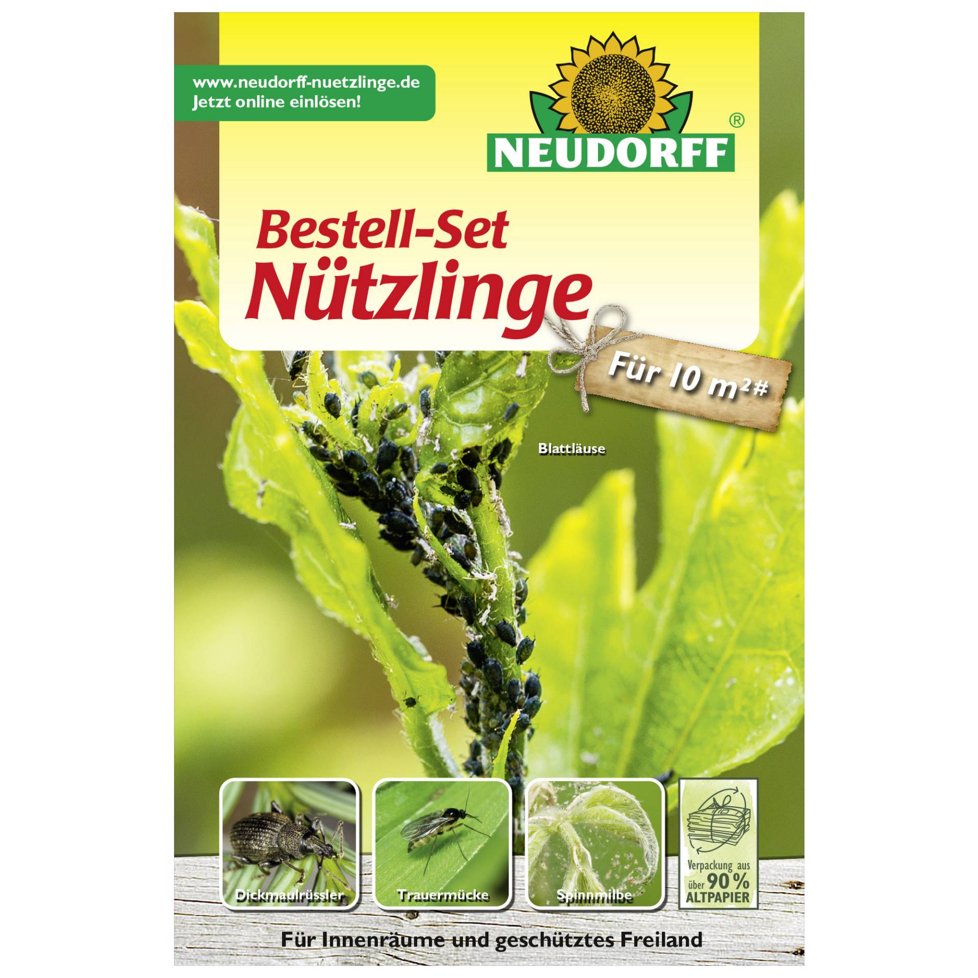 Neudorff Bestell-Set Nützlinge gegen Schadinsekten für bis zu 10 m² Neudorff Bestell-Set Nützlinge gegen Schadinsekten für bis zu 10 m² von Neudorff