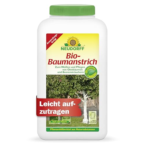 Neudorff Bio-Baumanstrich zum Weißen und Pflegen von Obstbäumen und Beerensträuchern - 2 Liter von Neudorff