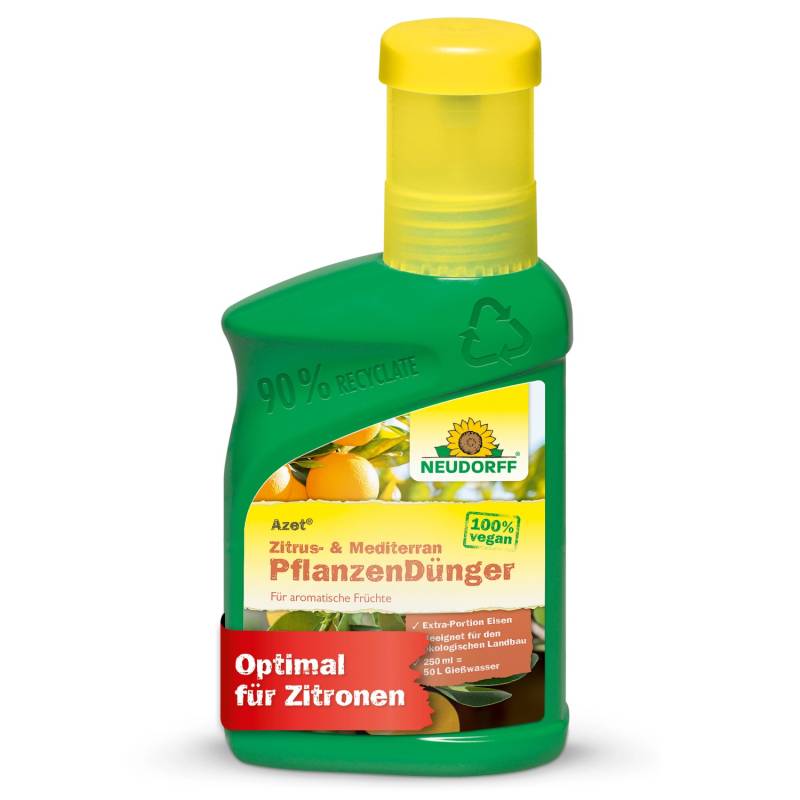 Neudorff Azet Plus Zitrus- und Mediterranpflanzen Dünger 250 ml von Neudorff