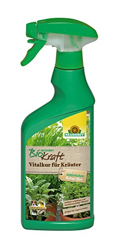 Neudorff BioKraft Vitalkur für Kräuter AF – Anwendungsfertiges Spray fördert die optimale Ernährung und vitalisiert schädlings- und krankheitsanfällige Kräuter, 500 ml von Neudorff