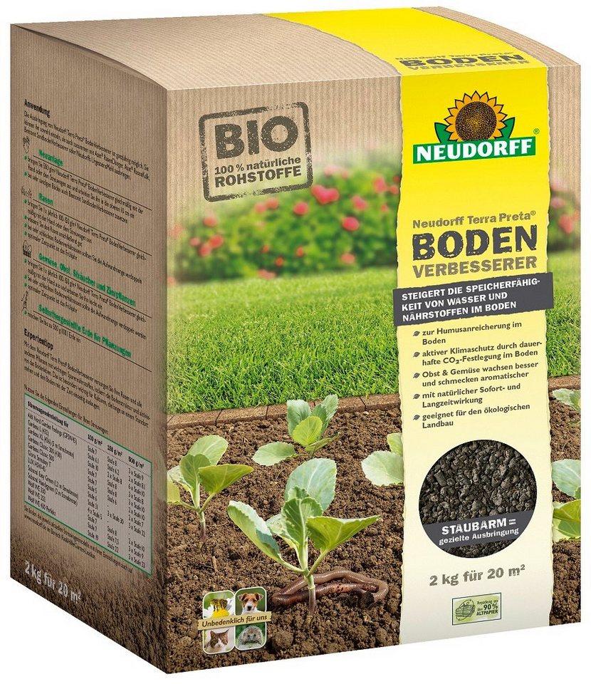 Neudorff Bodenverbesserer Neudorff Terra Preta Bodenverbesserer ND 2 kg Bodenverbesserung von Neudorff