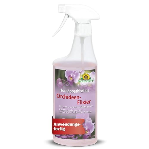 Neudorff Homöopathisches Orchideen-Elixier – Fördert das vitale Wachstum aller Orchideen für eine faszinierende Blütenpracht, 500 ml von Neudorff