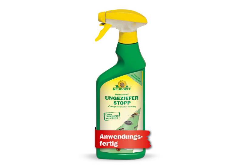 Neudorff Insektenspray Permanent UngezieferStopp 500 ml - lähmt Ungeziefer bei Kontakt, 0.5 l, Anwendungsfertiges Ungezieferspray mit zuverlässiger Sofortwirkung gegen kriechende und fliegende Insekten von Neudorff