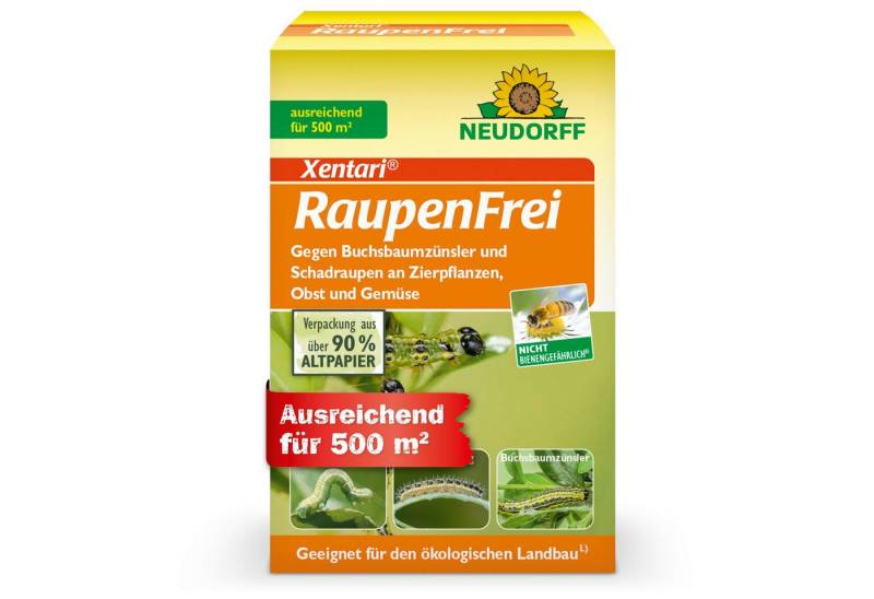 Neudorff Insektenspray Raupenfrei XenTari 25 g, 25 g von Neudorff