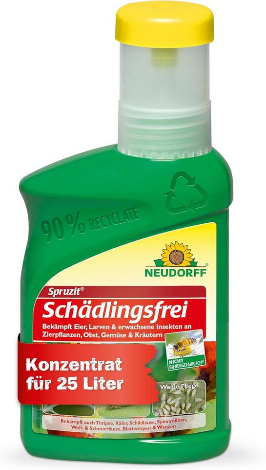 Neudorff Insektenspray Spruzit Schädlingsfrei 250 ml Konzentrat, 250 ml, biologische Bekämpfung von Schädlingen Neudorff Insektenspray Spruzit Schädlingsfrei 250 ml Konzentrat, 250 ml, biologische Bekämpfung von Schädlingen von Neudorff