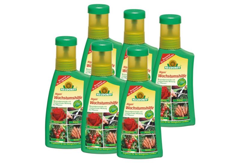 Neudorff Pflanzendünger Algan Wachstumshilfe - 6x 250 ml von Neudorff