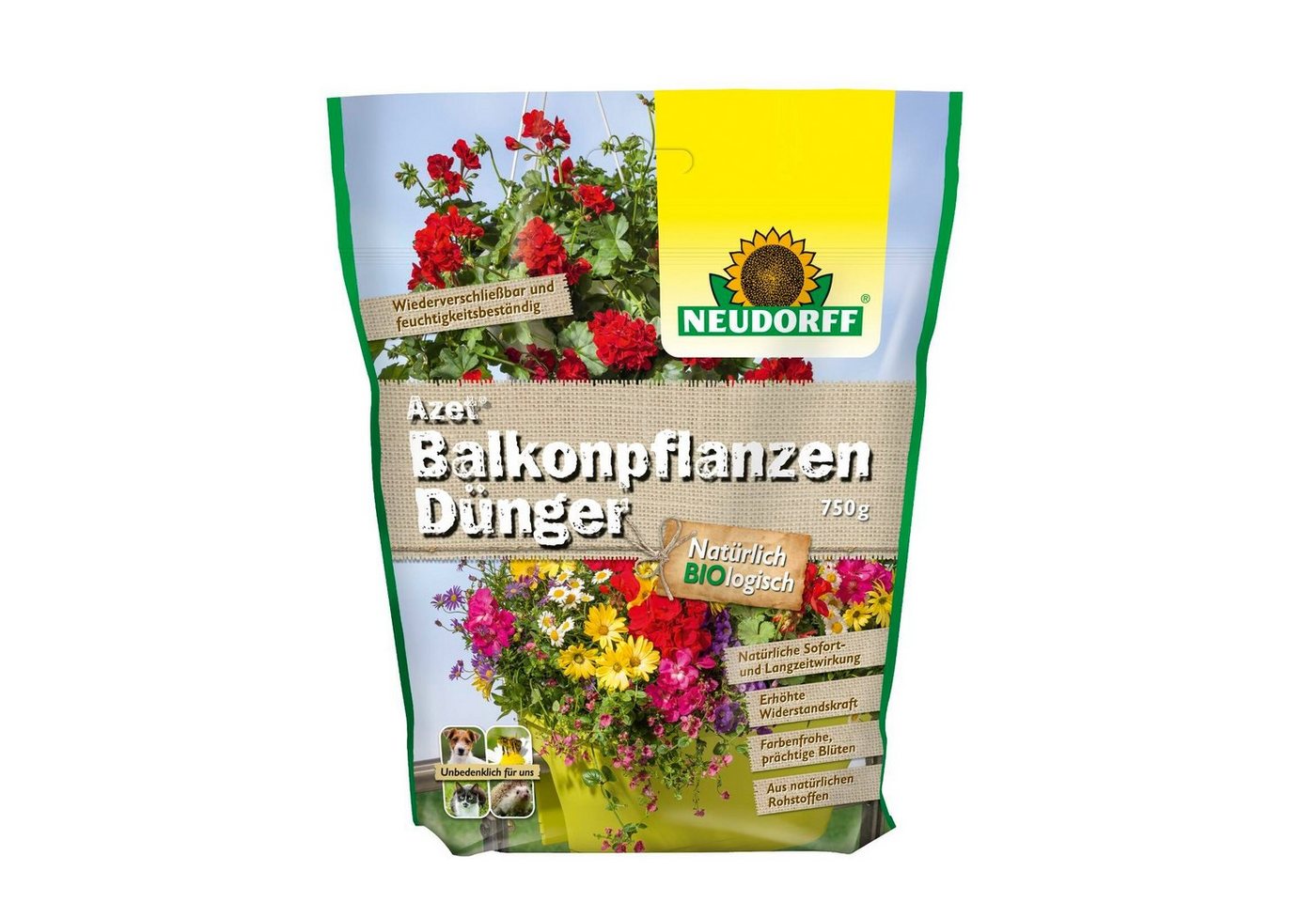 Neudorff Pflanzendünger Azet BalkonpflanzenDünger - 750 g von Neudorff