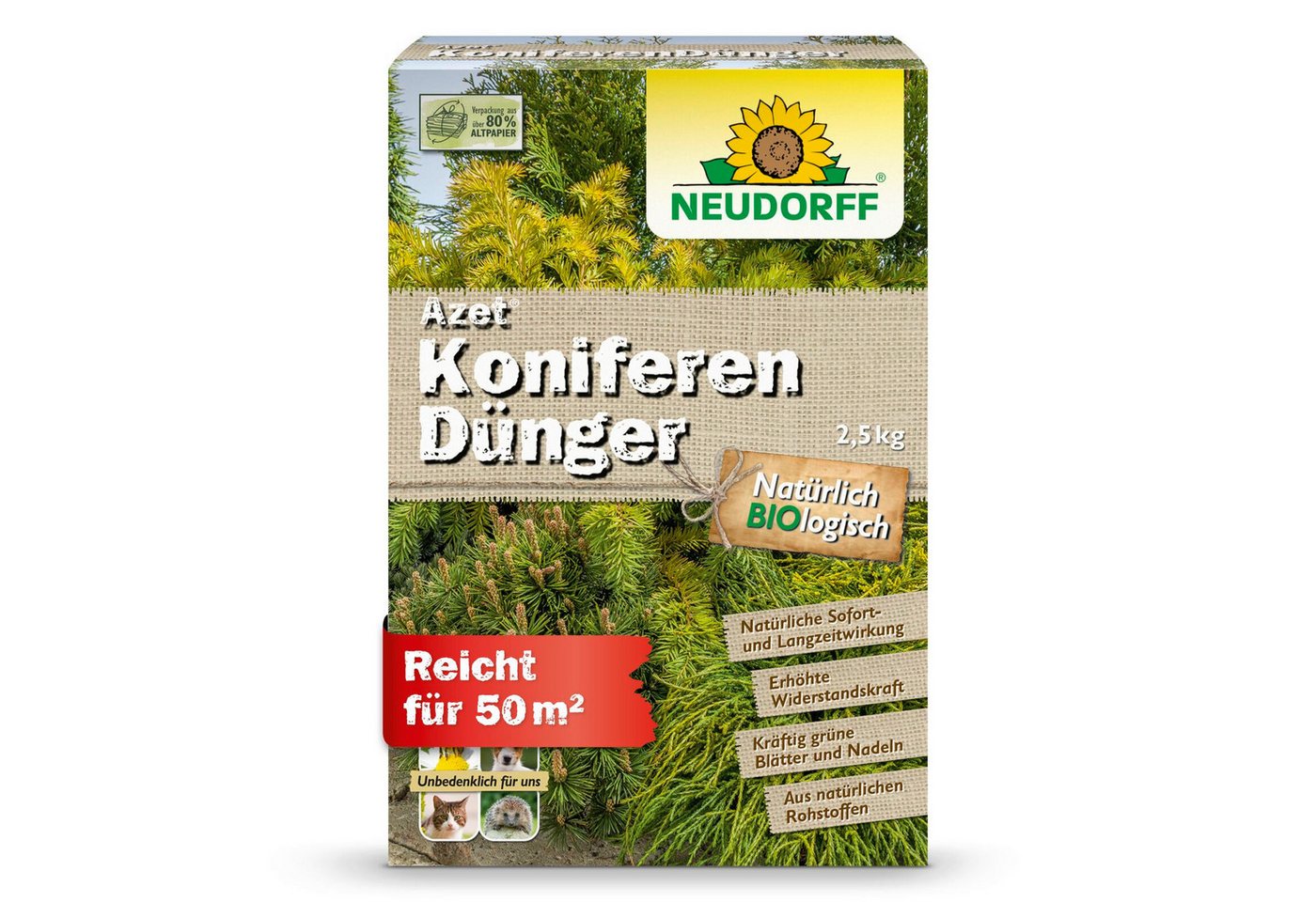 Neudorff Pflanzendünger Azet KoniferenDünger 2,5 kg Neudorff Pflanzendünger Azet KoniferenDünger 2,5 kg von Neudorff