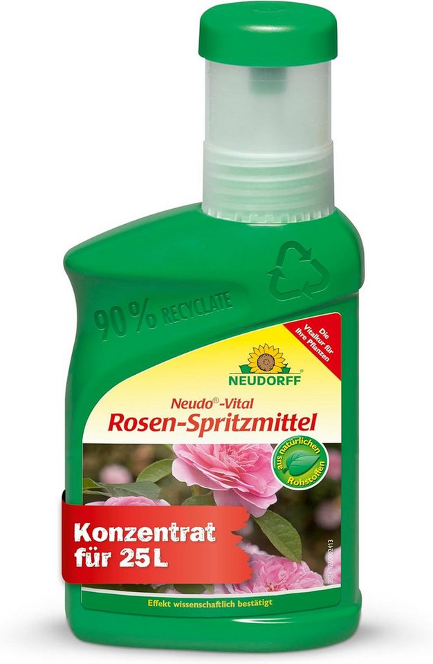 Neudorff Pflanzenstärkungsmittel Neudo-Vital Rosen-Spritzmittel 250 ml Konzentrat, Fördert die optimale Ernährung und beugt Pilzkrankheiten vor, Effekt wissenschaftlich belegt Neudorff Pflanzenstärkungsmittel Neudo-Vital Rosen-Spritzmittel 250 ml Konzentrat, Fördert die optimale Ernährung und beugt Pilzkrankheiten vor, Effekt wissenschaftlich belegt von Neudorff