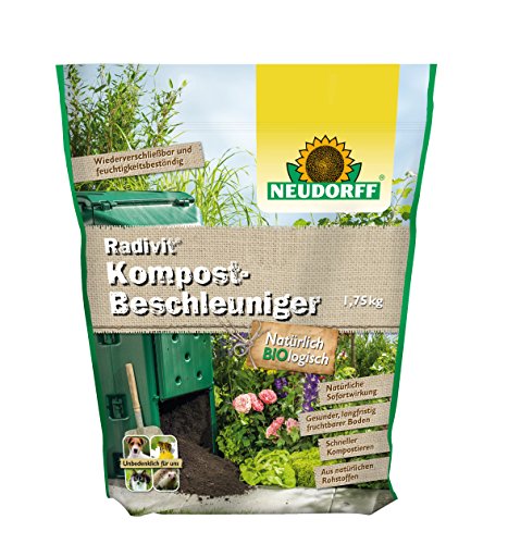 Neudorff Radivit Kompost-Beschleuniger, Komposthilfe um schnell wertvollen Kompost zu gewinnen, 1,75 kg von Neudorff