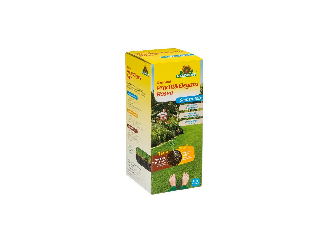Neudorff Rasensamen NEUDORFF - TerraVital Pracht & Eleganz Rasen - 1,5 kg Neudorff Rasensamen NEUDORFF - TerraVital Pracht & Eleganz Rasen - 1,5 kg von Neudorff