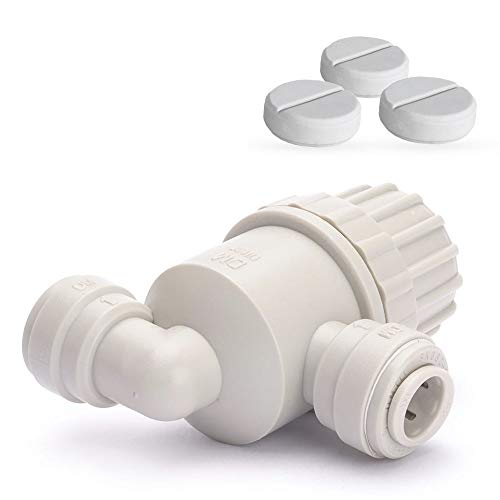 Desinfektion-Set für Wasserfilter mit 5/16" Zoll (8mm) Quick Connect Anschluss, Desinfektionsmittel Desinfektion für Tafelwasseranalagen Sprudelanlagen Sprudelgeräte Sprudelux von Neues Wasser Group