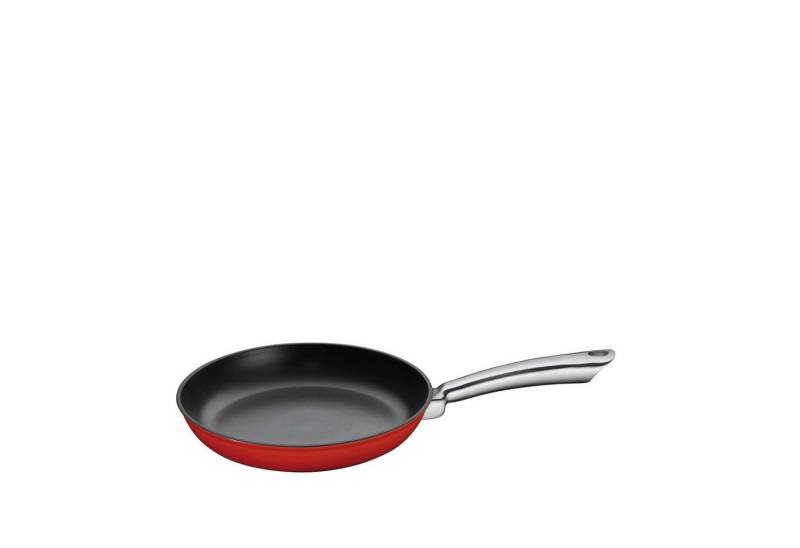 Neuetischkultur Bratpfanne Bratpfanne Rot, Edelstahlgriff PROVENCE, Gusseisen (Stück, 1-tlg., 1 Bratpfanne), Gussbräter Gusspfanne von Neuetischkultur