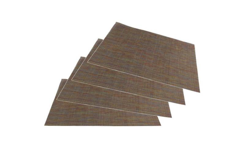 Neuetischkultur Platzset Platzset 4-teiliges Set, (Set, 4-St., 4 Platzdeckchen), Tisch Set Platzdeckchen von Neuetischkultur