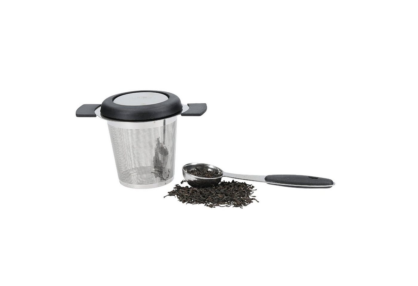 Neuetischkultur Teekanne Teebereiter Geschenkset La Cafetiere, (1 Tee-Ei, 1 Messlöffel), Teesieb von Neuetischkultur