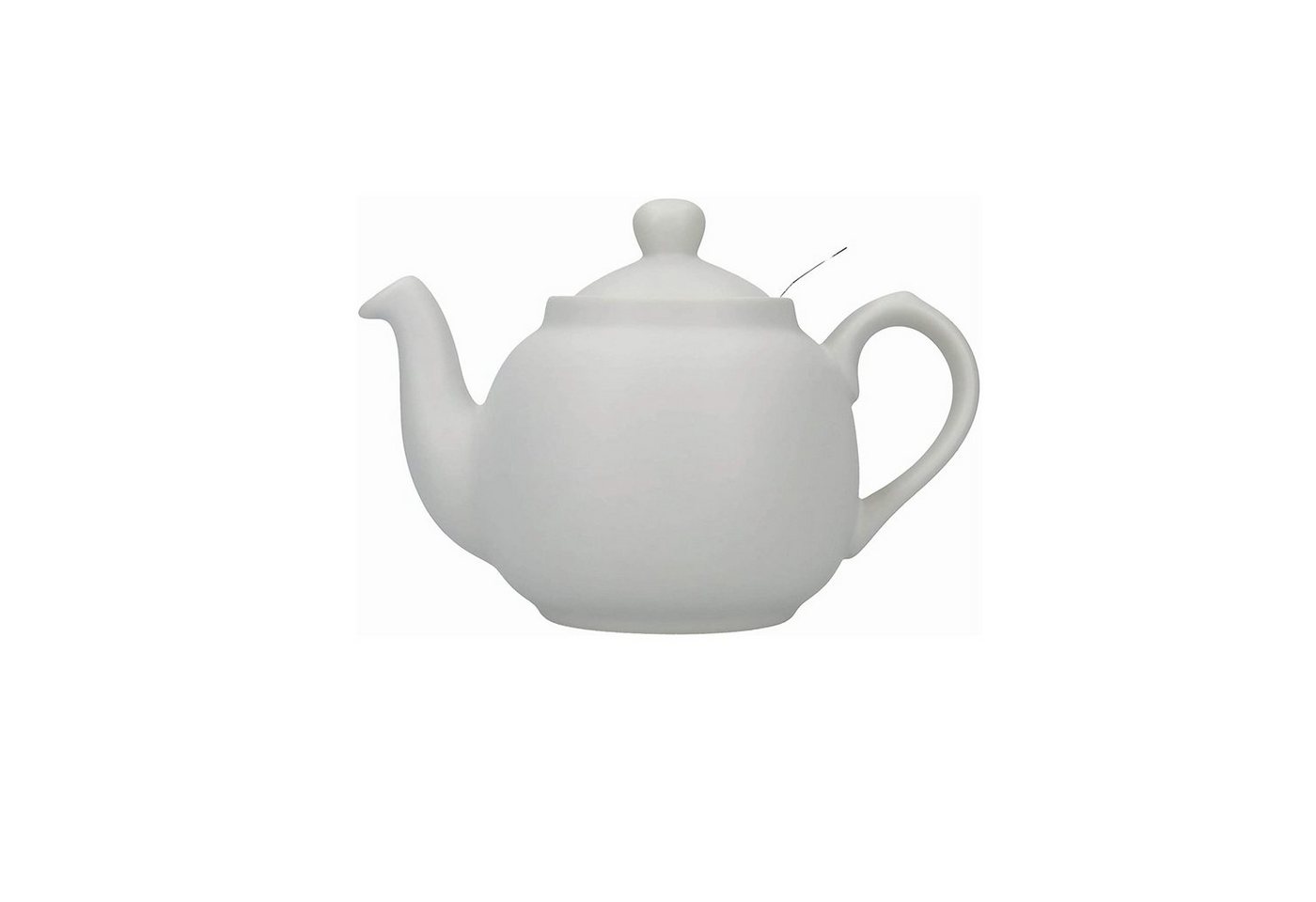 Neuetischkultur Teekanne Teekanne Keramik, für 2 Tassen, 0.6 l, (1 Teekanne mit Deckel und Filter) von Neuetischkultur